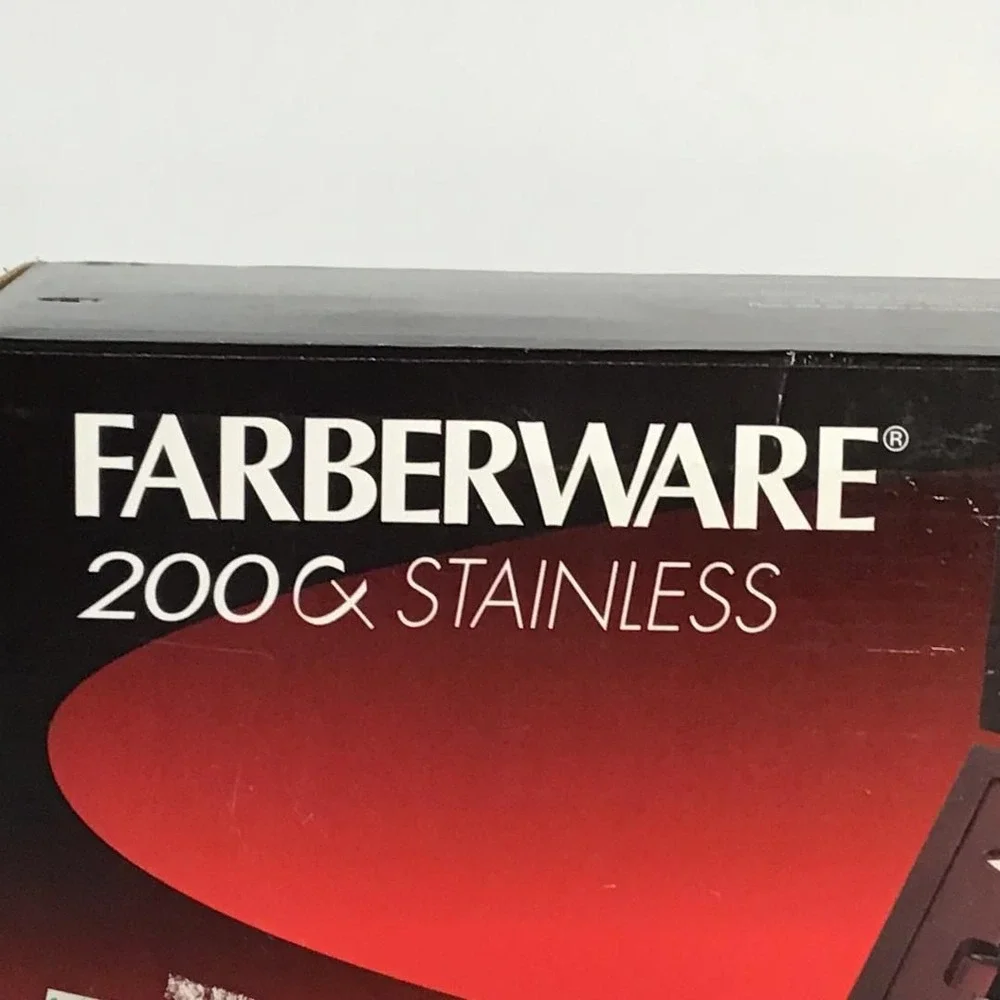 Farberware 200 Series 2 Piece Carving Set Stainless‎ Steel 8in Slicer 6in Fork